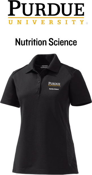 Purdue Nutrition Sciences Ladies S/S Polo Purdue Nutrition Sciences Ladies S/S Polo