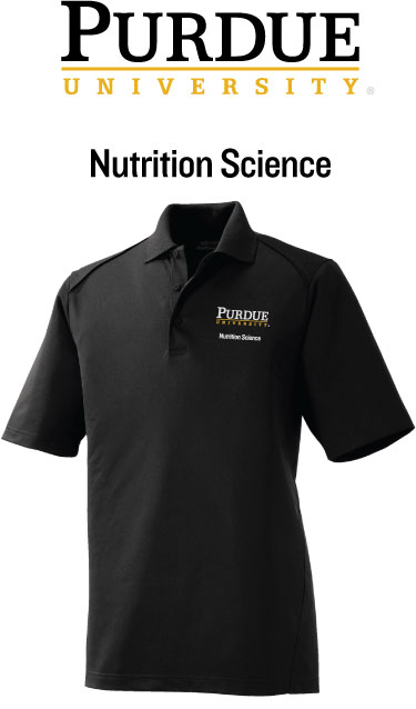 Purdue Nutrition Sciences Men's S/S Polo Purdue Nutrition Sciences Men's S/S Polo