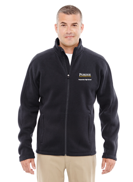 Devon & Jones Men's Bristol Full-Zip Sweater Fleece Jacket Devon & Jones Men's Bristol Full-Zip Sweater Fleece Jacket