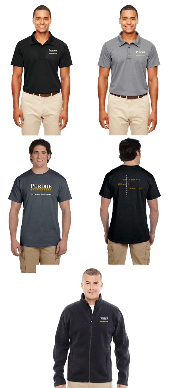 Purdue Polytechnic apparel package2 - MEN's Purdue Polytechnic apparel package2 - MEN's