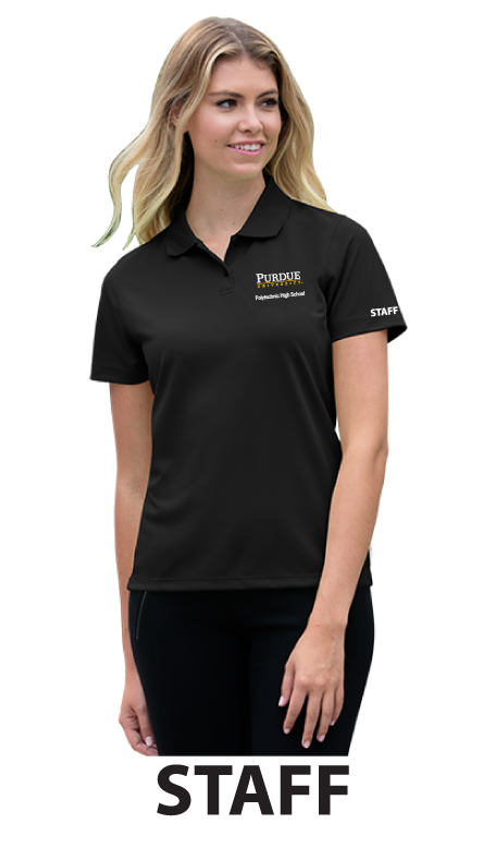 Vansport Omega Solid Mesh Tech Women's Staff Polo Vansport Omega Solid Mesh Tech Women's Staff Polo