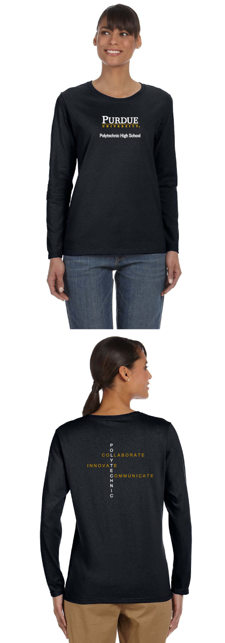 Gildan Ladies' 5.3 oz. Long-Sleeve T-Shirt Gildan Ladies' 5.3 oz. Long-Sleeve T-Shirt